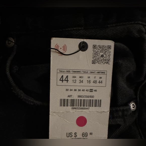 LOW RISE STRAIGHT LEG JEANS ZW COLLECTION - Picture 12 of 12